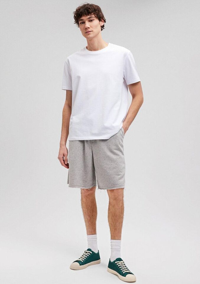 MAVİ ERKEK ŞORT Açık Gri Melanj 0410155-80196