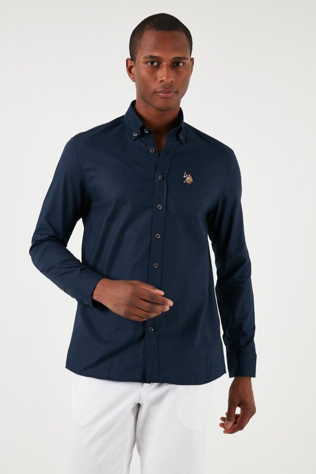 U.S. POLO ASSN. ERKEK DOKUMA GOMLEK G081SZ004-0-1829891