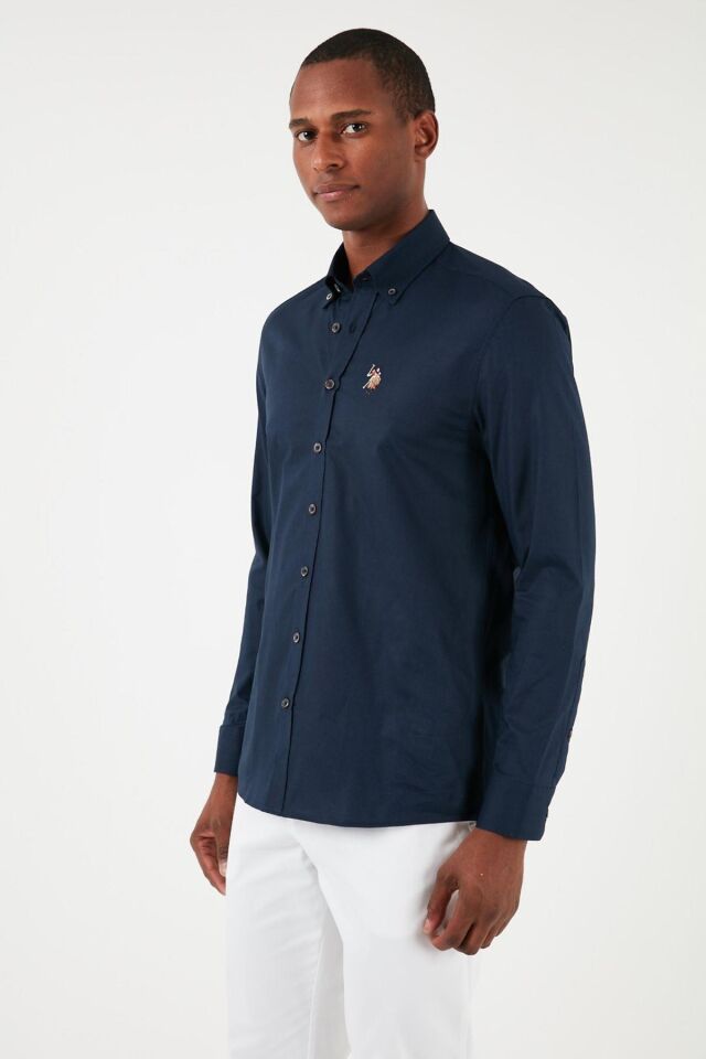 U.S. POLO ASSN. ERKEK DOKUMA GOMLEK G081SZ004-0-1829891