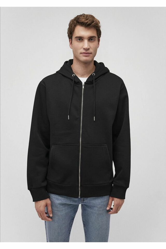 MAVİ ERKEK KAPÜŞONLU SWEATSHIRT  Siyah 0S10277-900