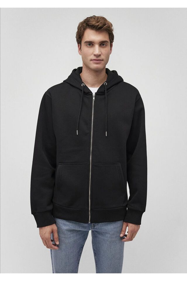 MAVİ ERKEK KAPÜŞONLU SWEATSHIRT  Siyah 0S10277-900