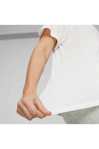 PUMA KADIN TİŞÖRT 67306602 BEYAZ - S