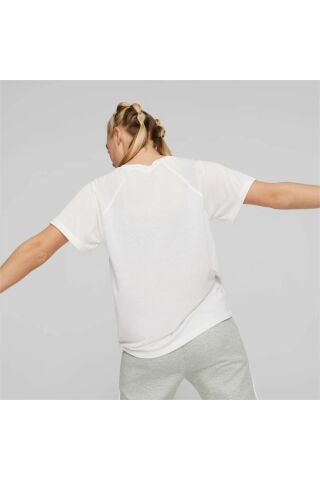 PUMA KADIN TİŞÖRT 67306602 BEYAZ - S