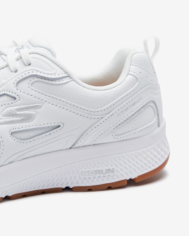 SKECHERS KADIN BEYAZ GO RUN CONSISTENT - BROAD SPE SPOR AYAKKABI 128274 WHT