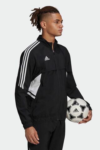 ADİDAS ERKEK EŞOFMAN ÜSTÜ CON22 PRE JKT H21276 SİYAH - 2XL