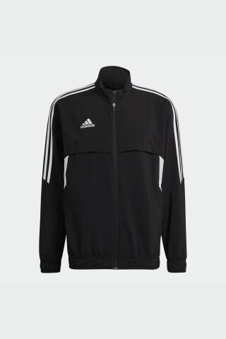 ADİDAS ERKEK EŞOFMAN ÜSTÜ CON22 PRE JKT H21276 SİYAH - 2XL