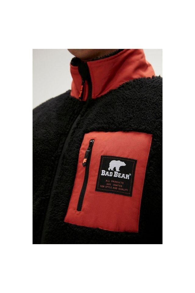 BAD BEAR ERKEK RYAN FULL-ZIP PLUSH JACKET 23.02.29.009