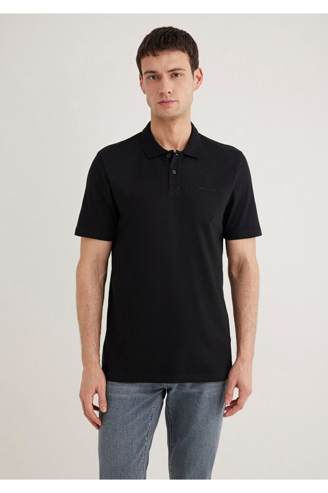 MAVİ ERKEK POLO YAKA TİŞÖRT Siyah 0611837-900