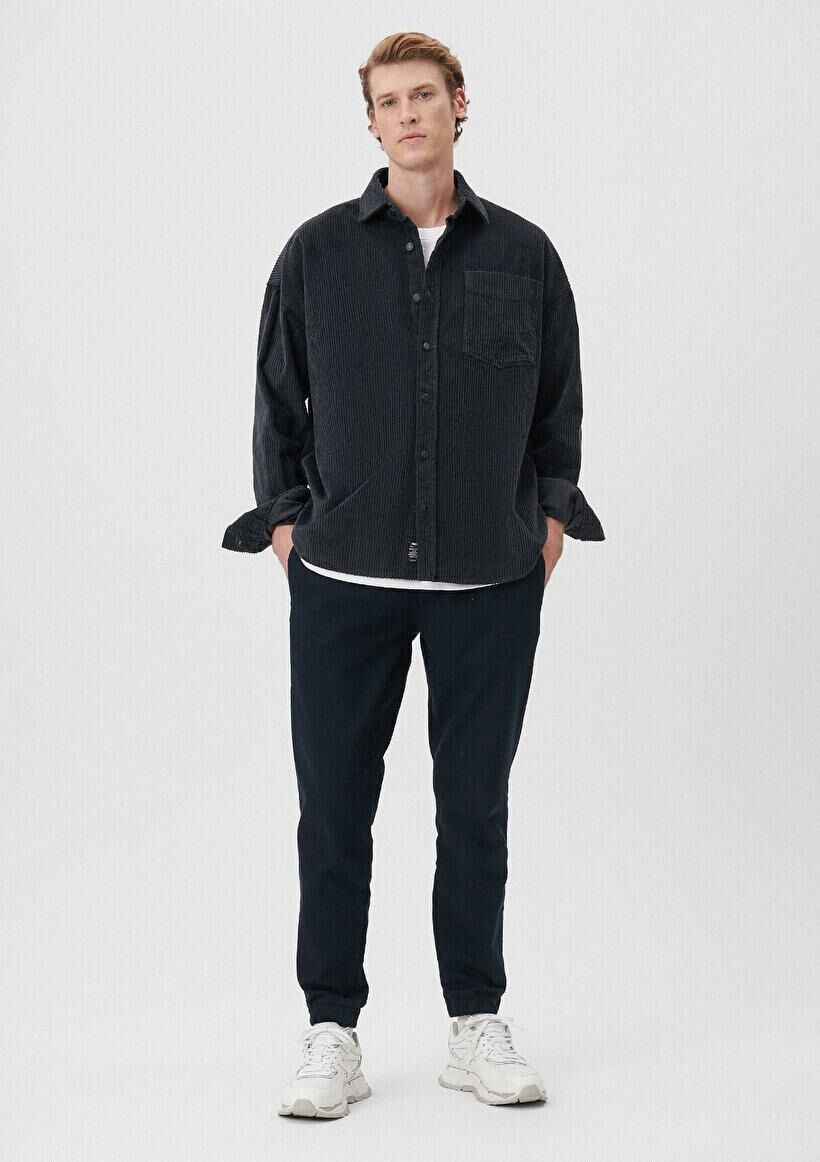 MAVİ ERKEK BELİ LASTİKLİ PANTOLON Antrasit 0010078-80022