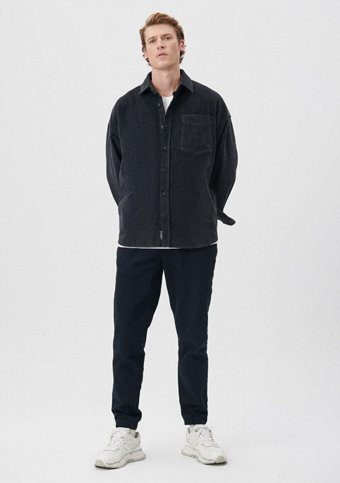 MAVİ ERKEK BELİ LASTİKLİ PANTOLON Antrasit 0010078-80022