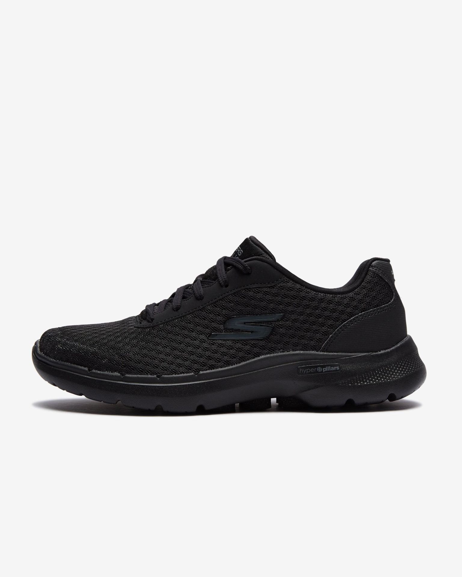 SKECHERS KADIN SİYAH GO WALK 6 - İCONİC VİSİON SPOR AYAKKABI 124514 BBK