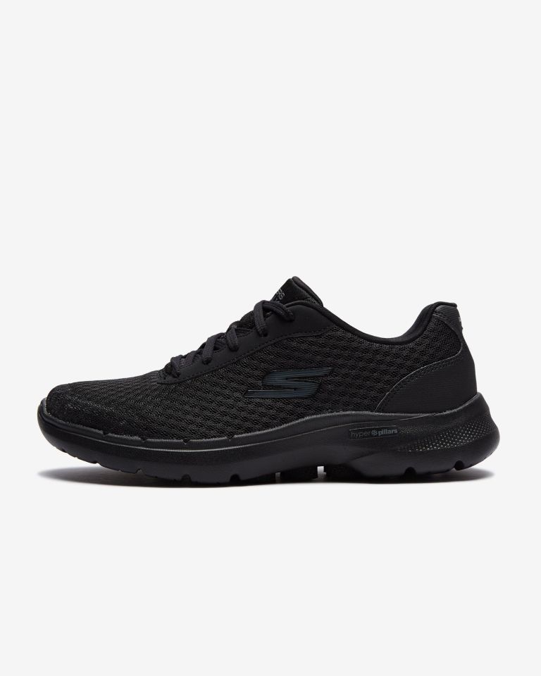 SKECHERS KADIN SİYAH GO WALK 6 - İCONİC VİSİON SPOR AYAKKABI 124514 BBK