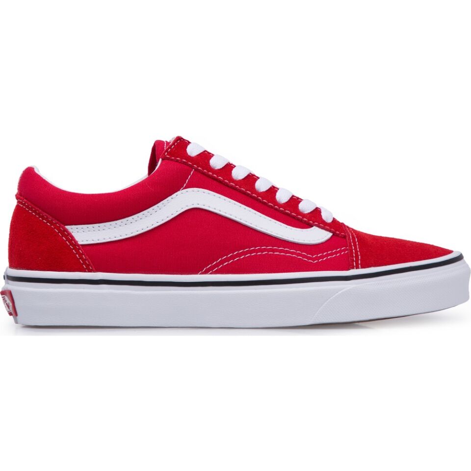 VANS KADIN UA Old Skool SPOR AYAKKABI VN0A4BV5JV61 KIRMIZI - 36.5