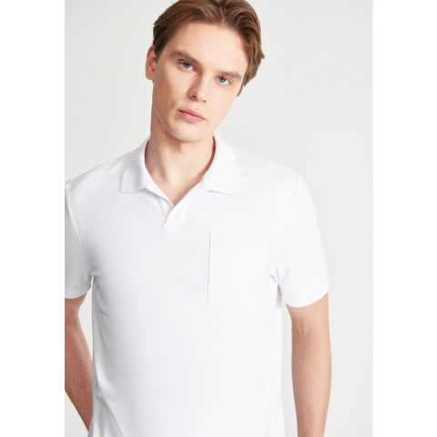 MAVİ ERKEK POLO TİŞÖRT Beyaz 0610297-620