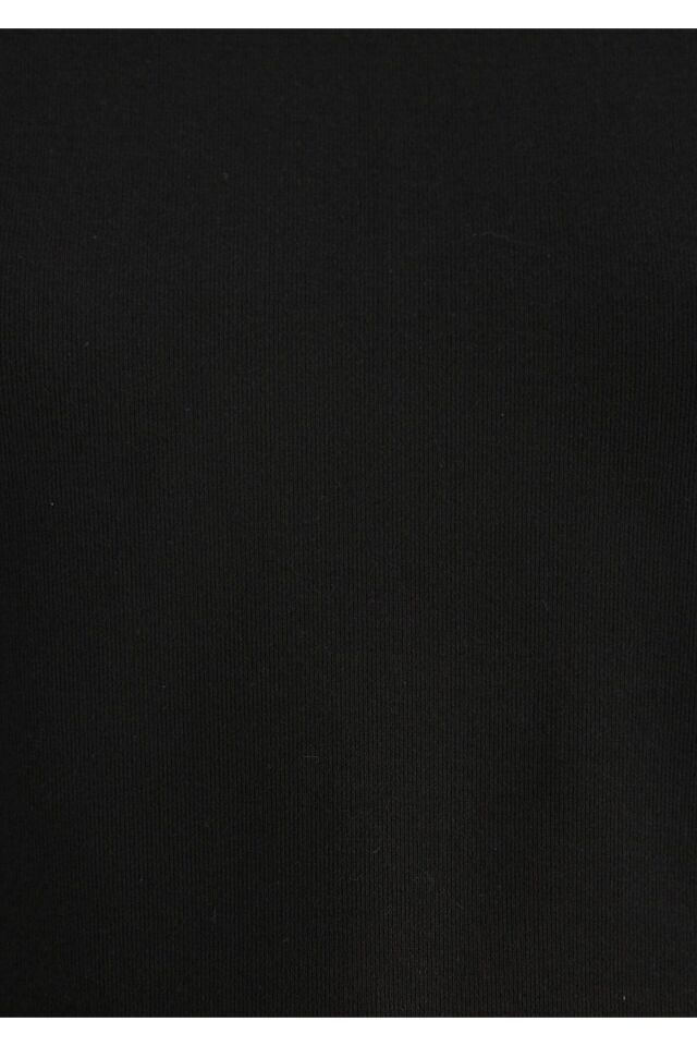 MAVİ KADIN YUVARLAK YAKA ÇİZGİLİ PENYE Black 168382-25745