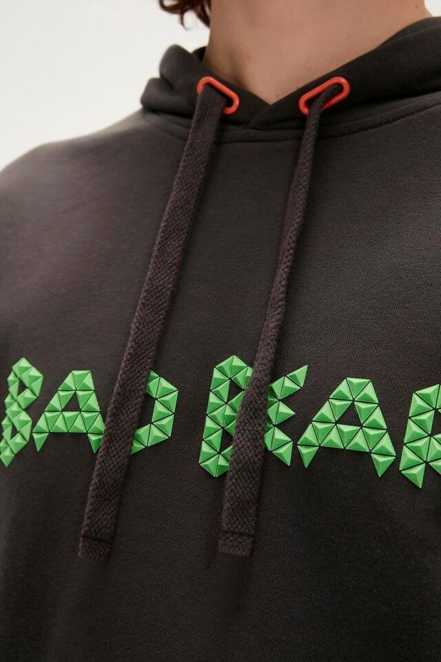 BAD BEAR ERKEK 3D BAD HOODIE 23.02.12.001