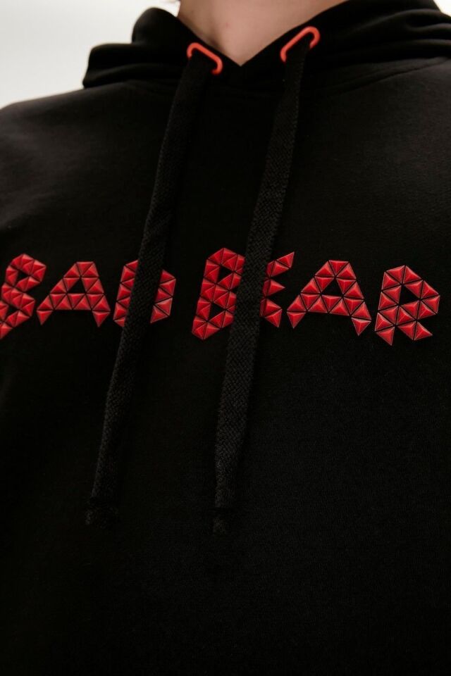 BAD BEAR ERKEK 3D BAD HOODIE 23.02.12.001