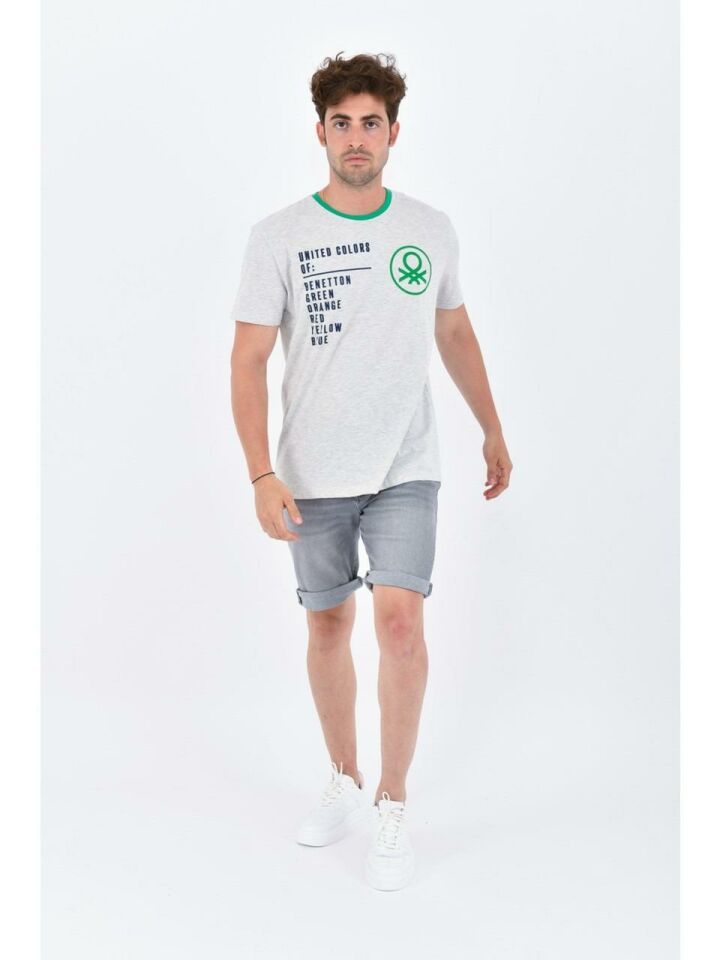 BENETTON ERKEK TSHİRT BNT-M089 TOP