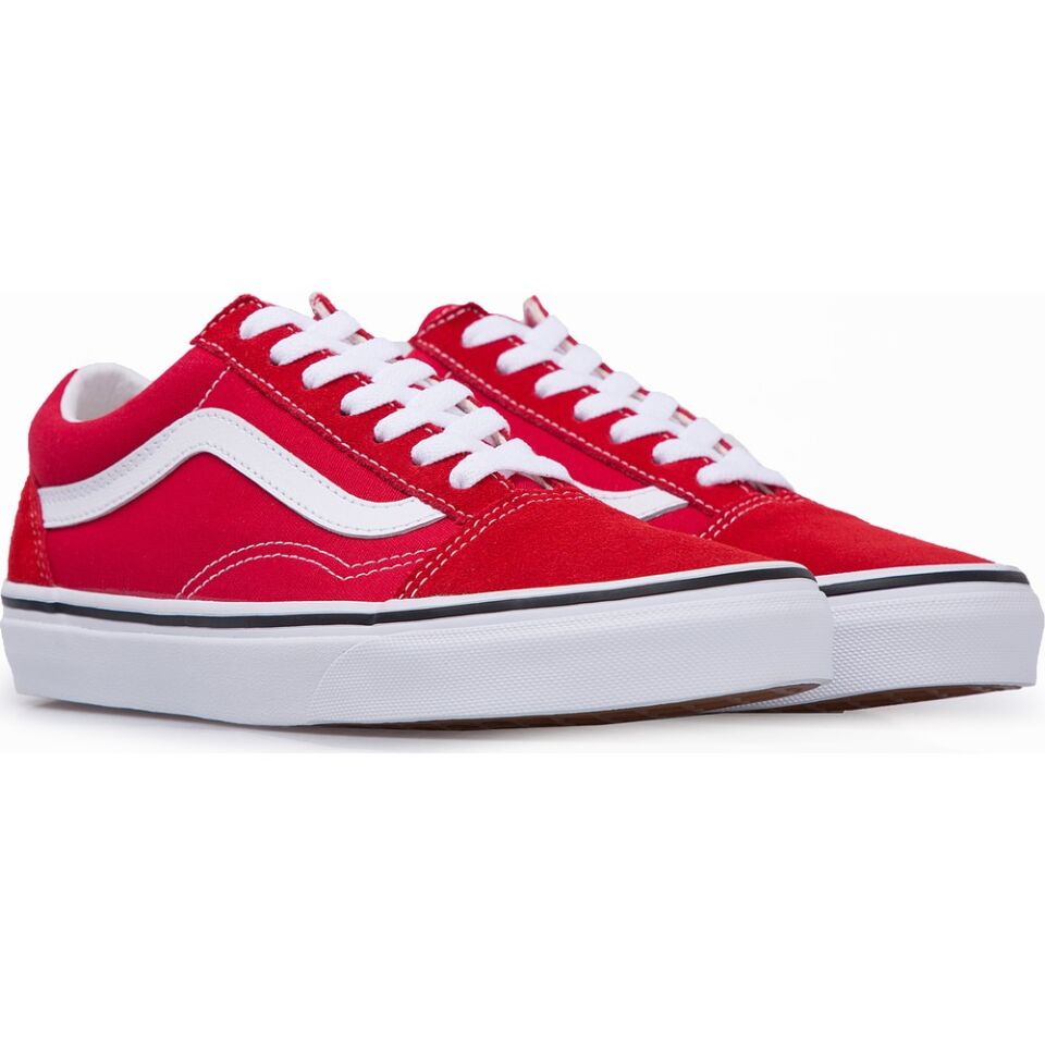 VANS KADIN UA Old Skool SPOR AYAKKABI VN0A4BV5JV61 KIRMIZI - 41