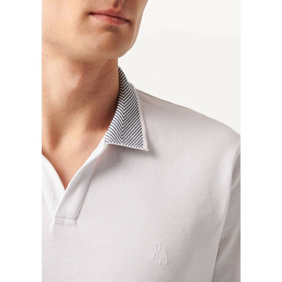 MAVİ ERKEK POLO TİŞÖRT Beyaz 0610303-620