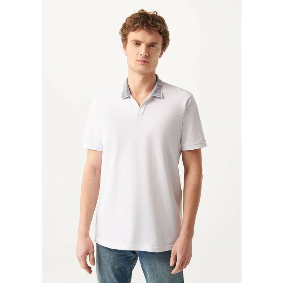 MAVİ ERKEK POLO TİŞÖRT Beyaz 0610303-620