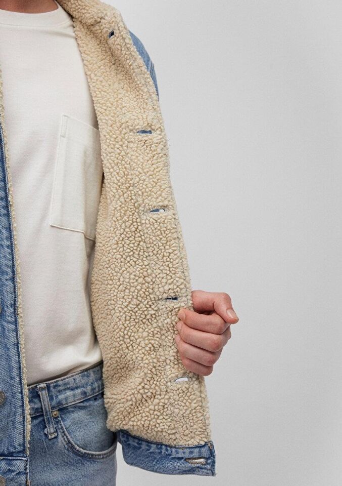 MAVİ ERKEK ZANDER Sky Blue Sherpa Denim 0111214-88554