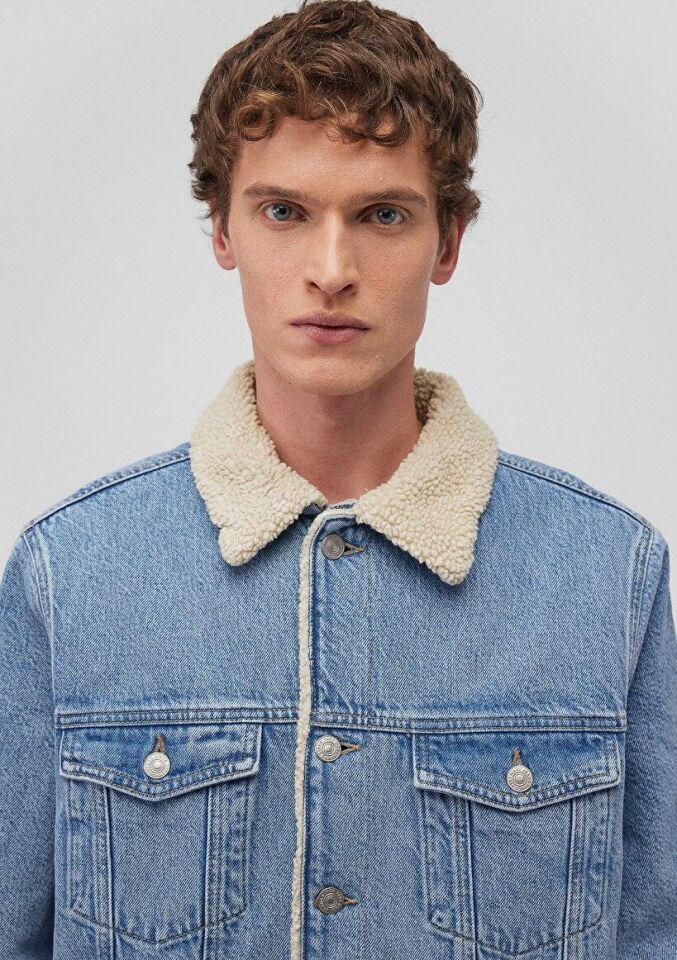 MAVİ ERKEK ZANDER Sky Blue Sherpa Denim 0111214-88554