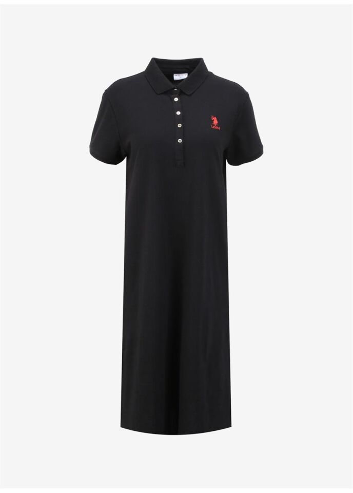 U.S. POLO ASSN. KADIN ÖRME ELBİSE G082GL075-000-1804882