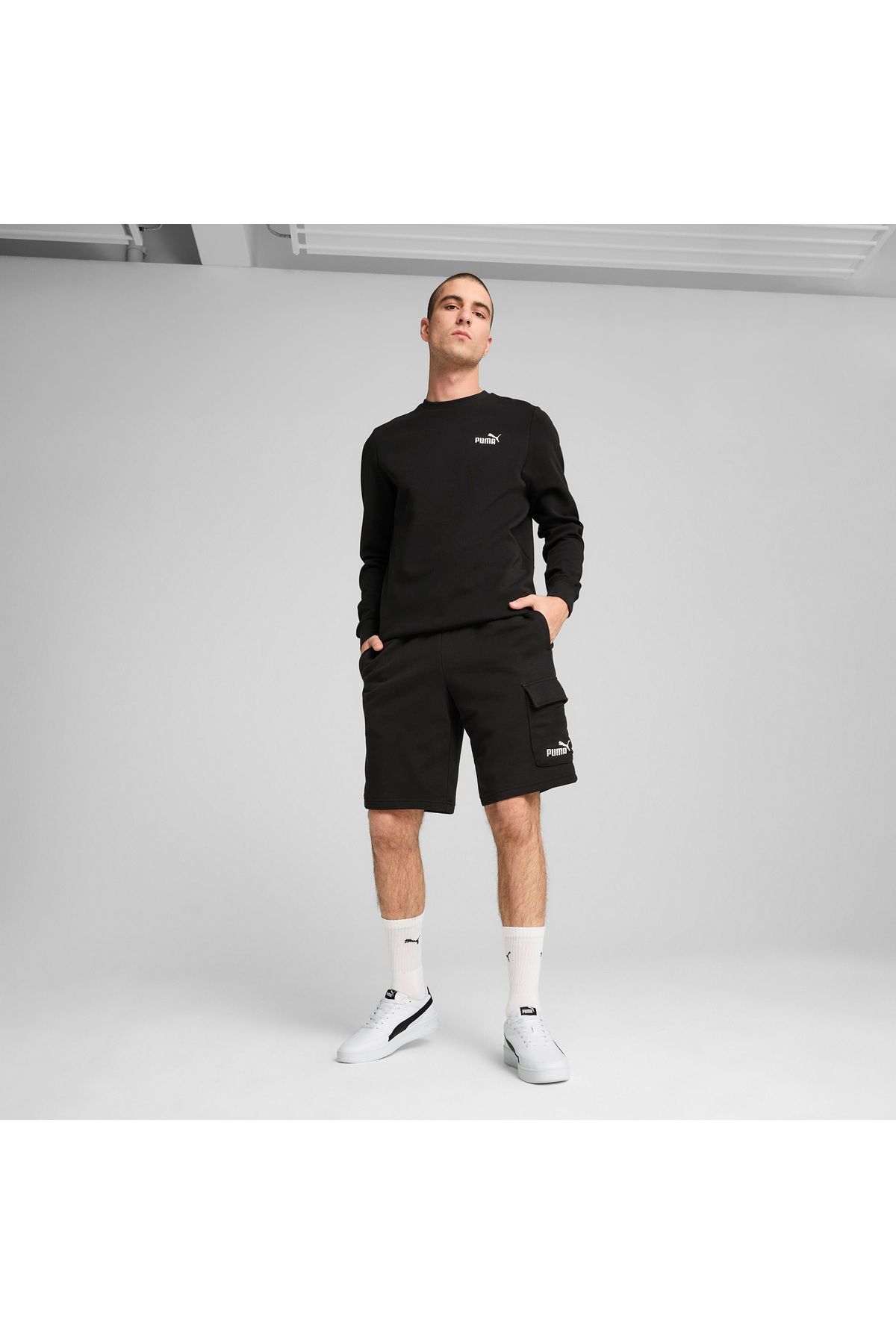 PUMA ERKEK ESS NO. 1 LOGO CARGO SHORTS ŞORT 68266201